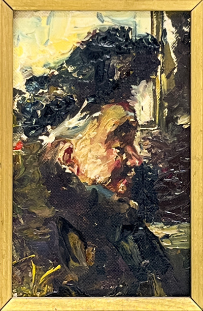 Image for Lot Artist Unknown - Portrait of Woman in Profile