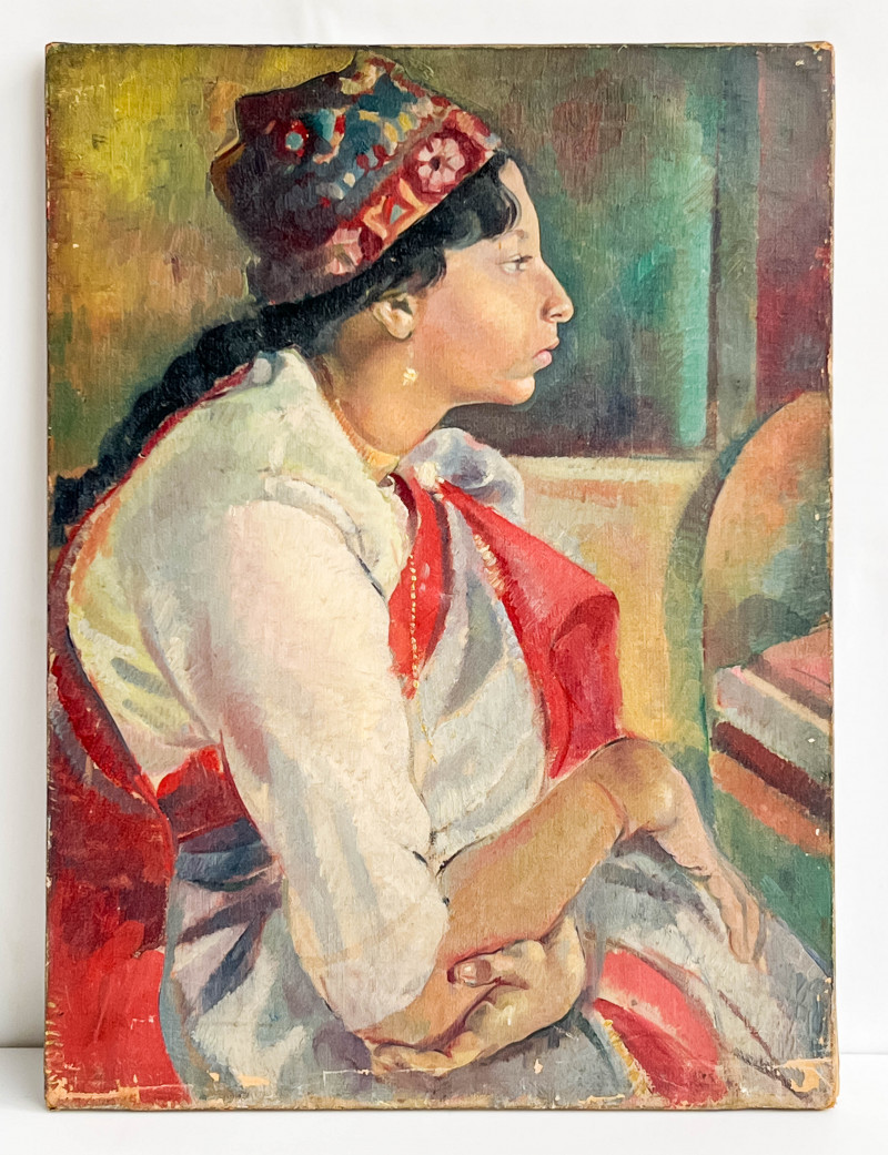 Clara Klinghoffer - Girl in Indian Clothes