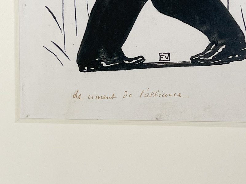 Félix Vallotton - Le Ciment de l'Alliance (The Cement of the Alliance)
