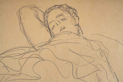 Gustav Klimt - Study for 'The Bride'