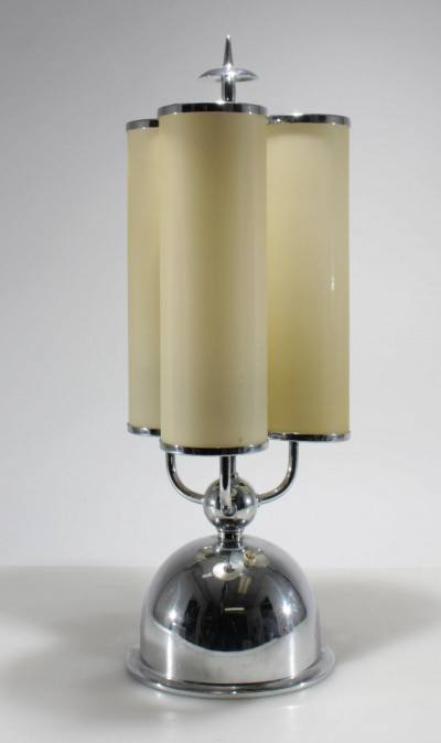 Paul Haustein for WMF - Chrome Lamp, c.1929