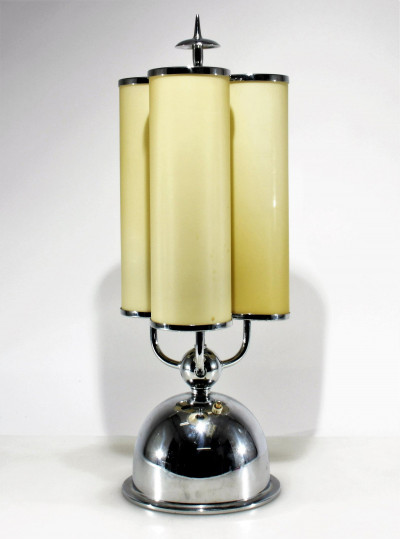 Image for Lot Paul Haustein for WMF - Chrome Lamp, c.1929