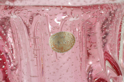 Archimede Seguso - Pink Glass Vase, c.1940