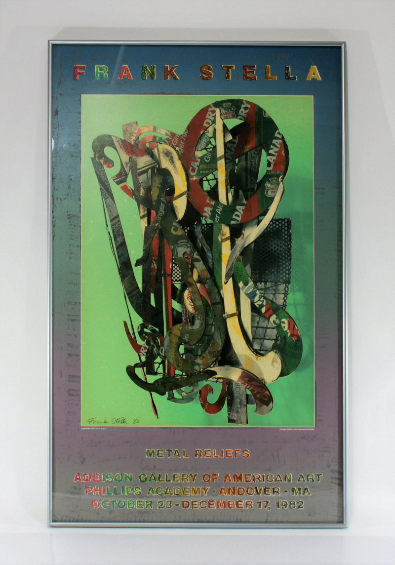 Frank Stella - Signed Addison Gallery Poster