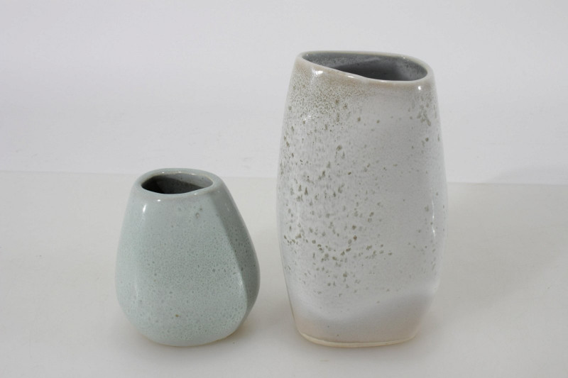 Russel Wright for Bauer - Two Pottery Vases