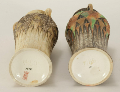 Ernst Wahliss - Matched Pair Amphora Vases