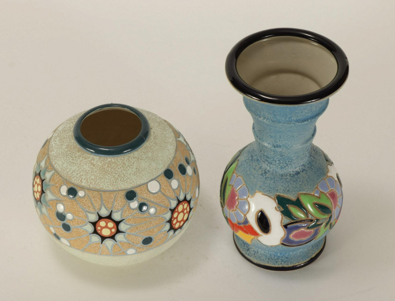 Two Amphora Pottery Vases