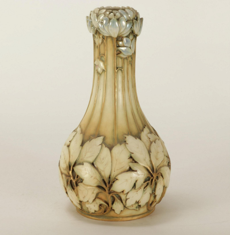 Amphora Iridescent Glazed Pottery Vase