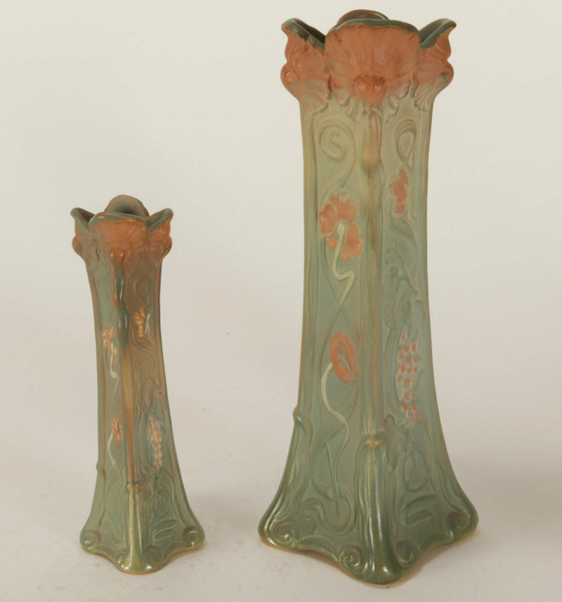 Weller - Two Maiden Ewers & Vase