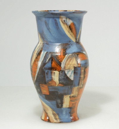 Wiener Kunst Keramik Keramos Vase