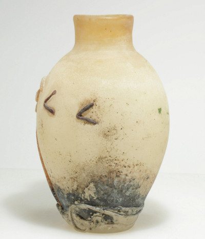 Attr. Ermano Nason/Cendese Scavo Glass Vase, 1970