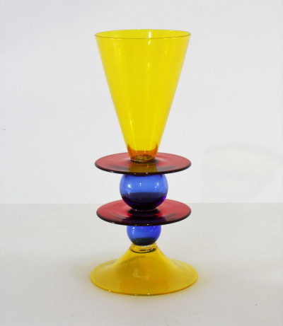 Two Pauly & Co. - Color Glass Vases