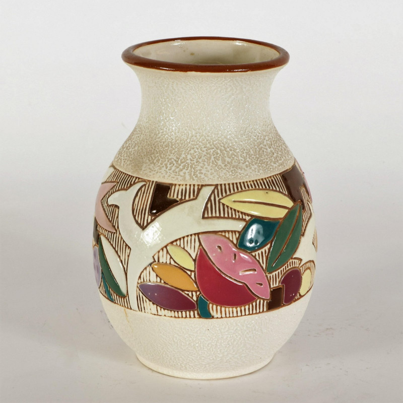 Amphora Art Deco Pottery Vase