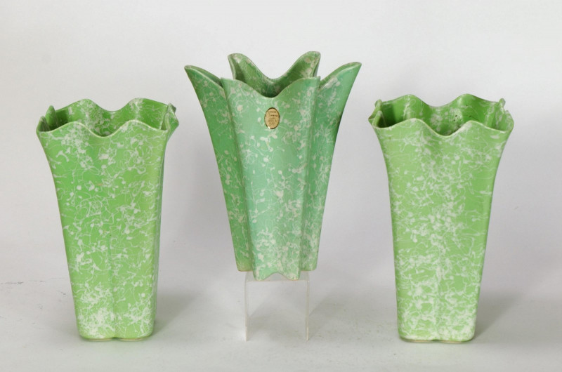 Group of Shawnee Pottery Vases
