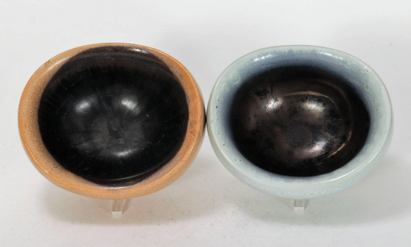 Russel Wright for Bauer - Two Pottery Bulb Bowls