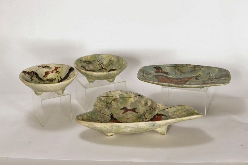Marc Bellaire - California Cave Painting Bowls