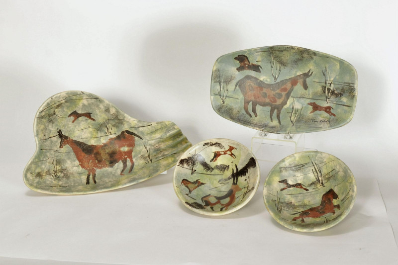 Marc Bellaire - California Cave Painting Bowls