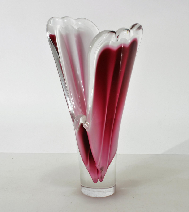 Paul Kedelv for Flygsfors - Coquille Glass Vessels