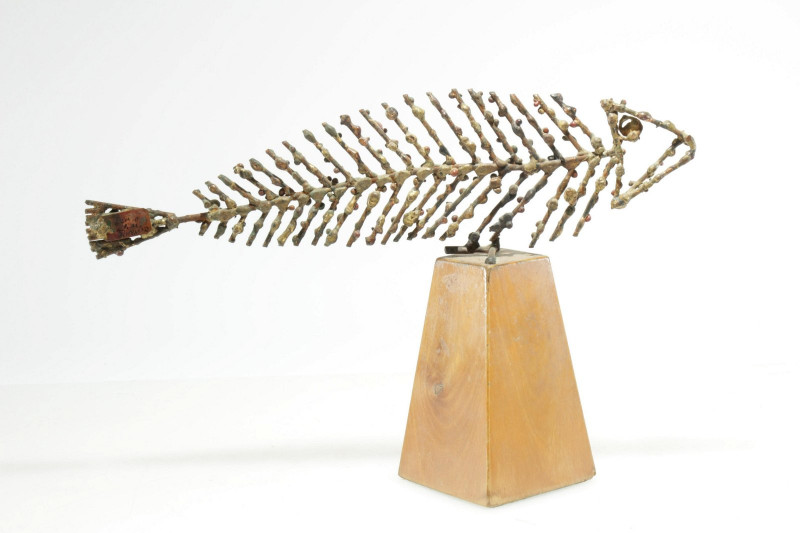 Marcello Fantoni - Metal Fish Sculpture