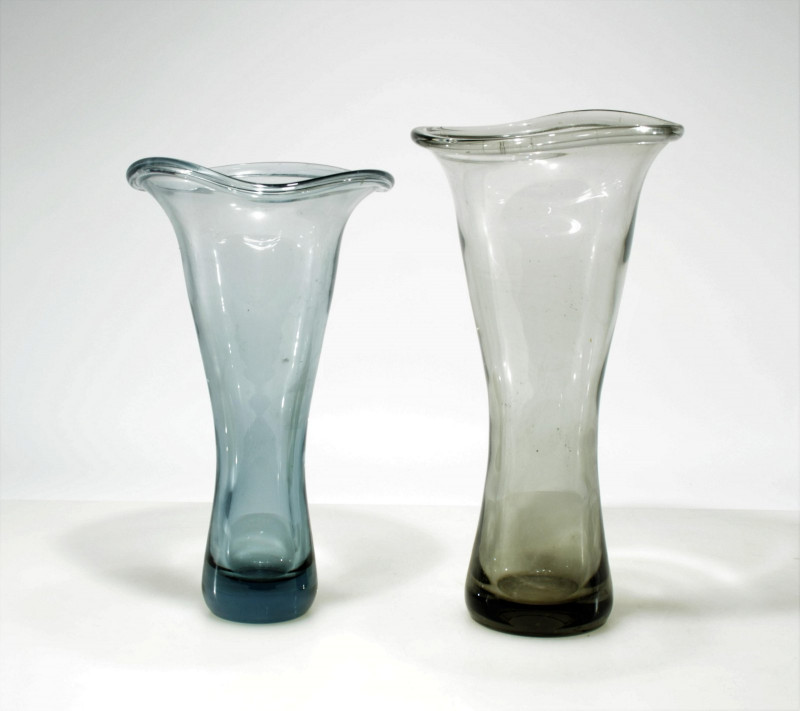 Vicke Lindstrand for Kosta - 2 Large Glass Vases