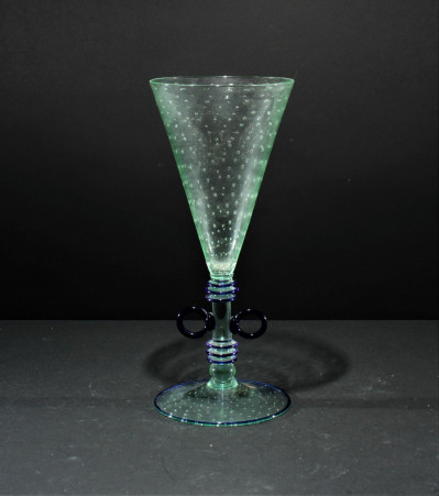 Umberto Bellotto, Pauly & Co. - Cobalt, Green Vase