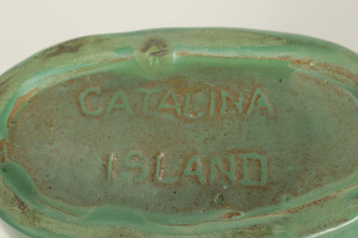 Pair Catalina Island Pottery Flasks, Salt & Pepper