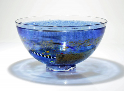 Bertil Vallien for Kosta Boda - Art Glass Bowl