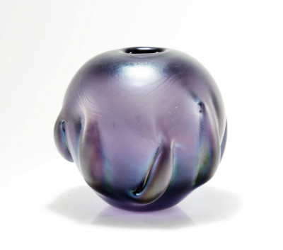 Image for Lot Dominick Labino - Iridescent Bud Vase