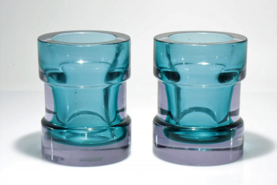 Image for Lot Mario Pinzoni for Seguso - Pair of Vases