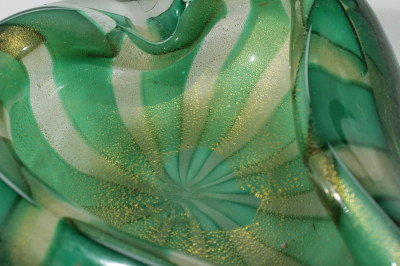 Murano Twirl Glass Trays