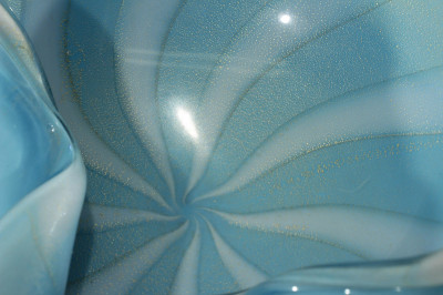 Murano Twirl Glass Trays