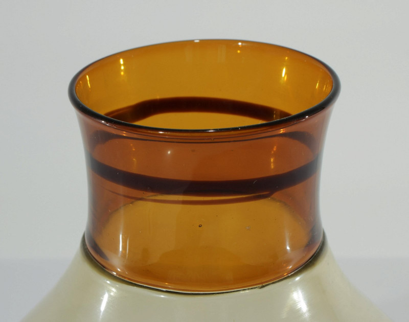 L. Diaz De Santillana, Venini Glass Vase