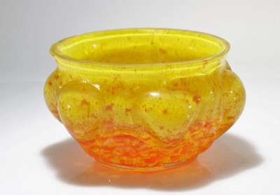 Attr. Muller Freres - Art Glass Bowl