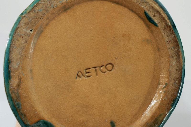 Actco Pottery Vase & Figure