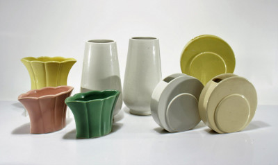 Group of Trenton Pottery Vases