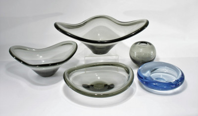 Per Lutken for Holmegaard Glass Vessels