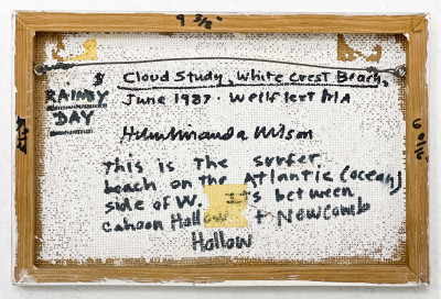 Helen Miranda Wilson - Cloud Study, White Crest Beach, June 1987