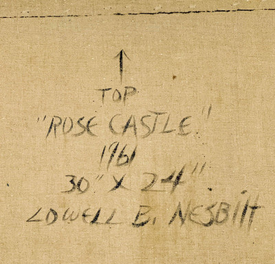 Lowell Nesbitt - Rose Castle