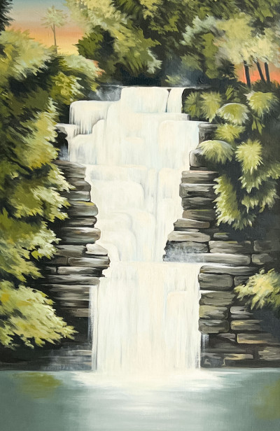Image for Lot Lowell Nesbitt - Waterfall III