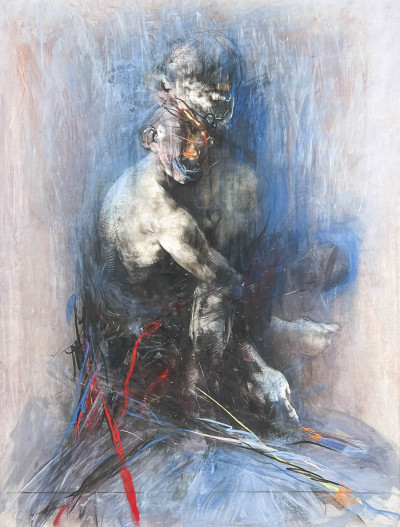 Szabó Tamás - Untitled (Abstract Figure)