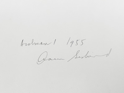 Aaron Siskind - Acolman 1, 1955