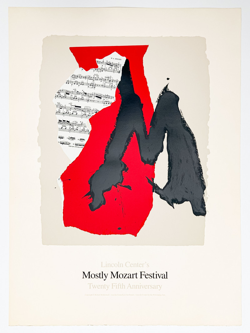 Robert Motherwell - Mostly Mozart Festival