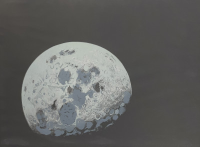 Image for Lot Lowell Nesbitt - Untitled (Moon)