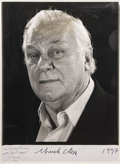 Image for Lot Chuck Close - Untitled (Portrait of Charles Durning)