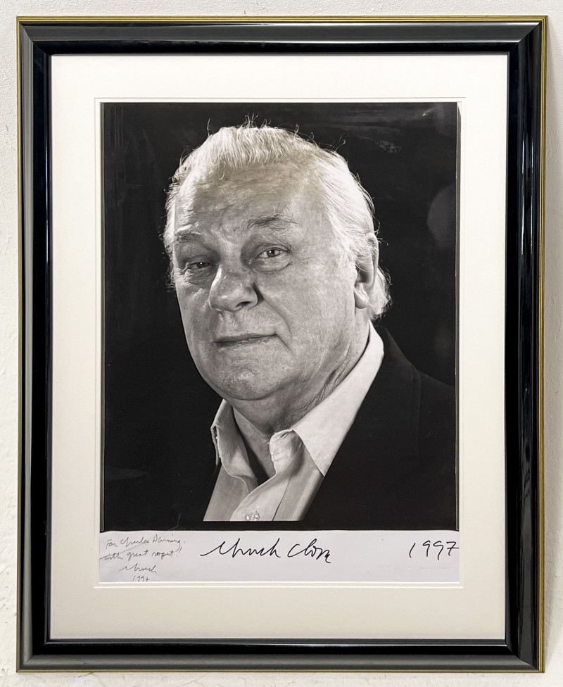 Chuck Close - Untitled (Portrait of Charles Durning)