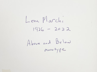 Lena Marchi - Above and Below