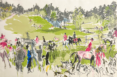 Image for Lot LeRoy Neiman - Untitled (Hunter Trials)