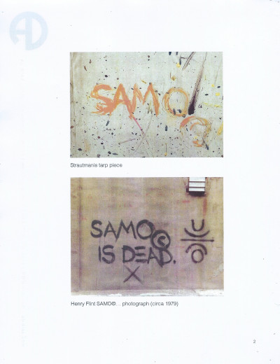 Jean-Michel Basquiat - SAMO
