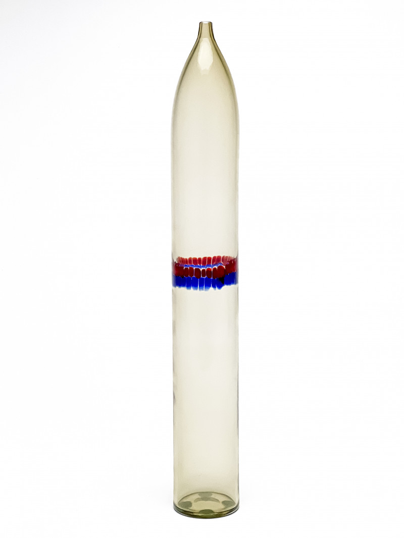 Peter Pelzel for Vistosi - Tall Murrine Bottle Vase