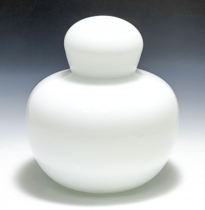 Image for Lot Tobia Scarpa for Venini - Cinese Vase with Lid